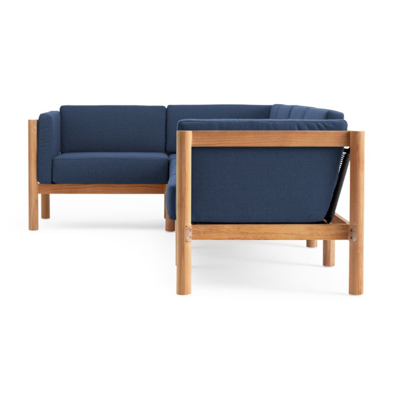 Neighbor ™ Haven Navy Blue 4-Piece Outdoor Sectional Sofa - image 2 of 4