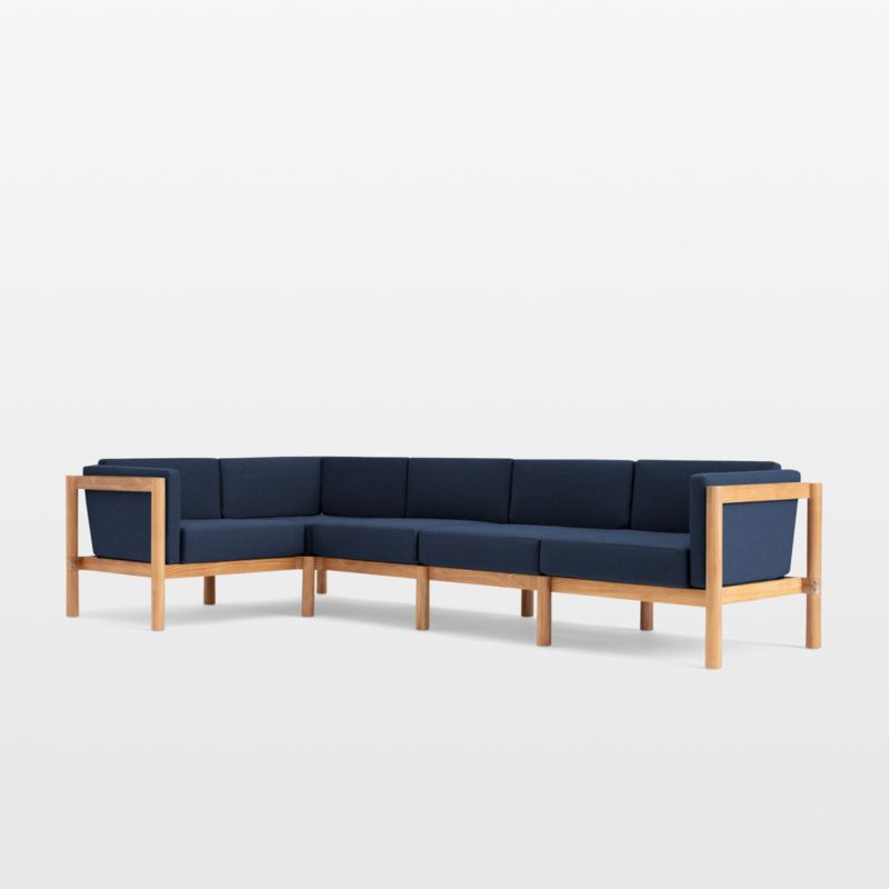 Neighbor ™ Haven Navy Blue 5-Piece Outdoor Sectional Sofa - image 1 of 4