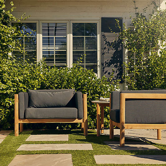 Neighbor ™ Haven Greystone Outdoor Chair and a Half