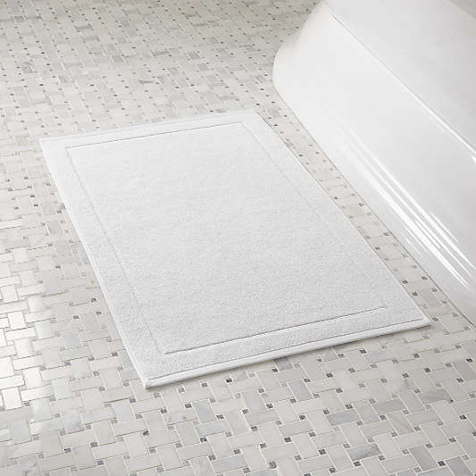 Haven White Organic Bath Mat 20"x34"