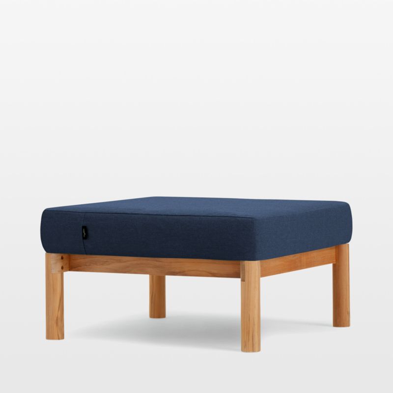 Neighbor ™ Haven Navy Blue Outdoor Ottoman - image 1 of 2