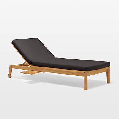 Neighbor ™ Haven Coal Outdoor Chaise Lounge