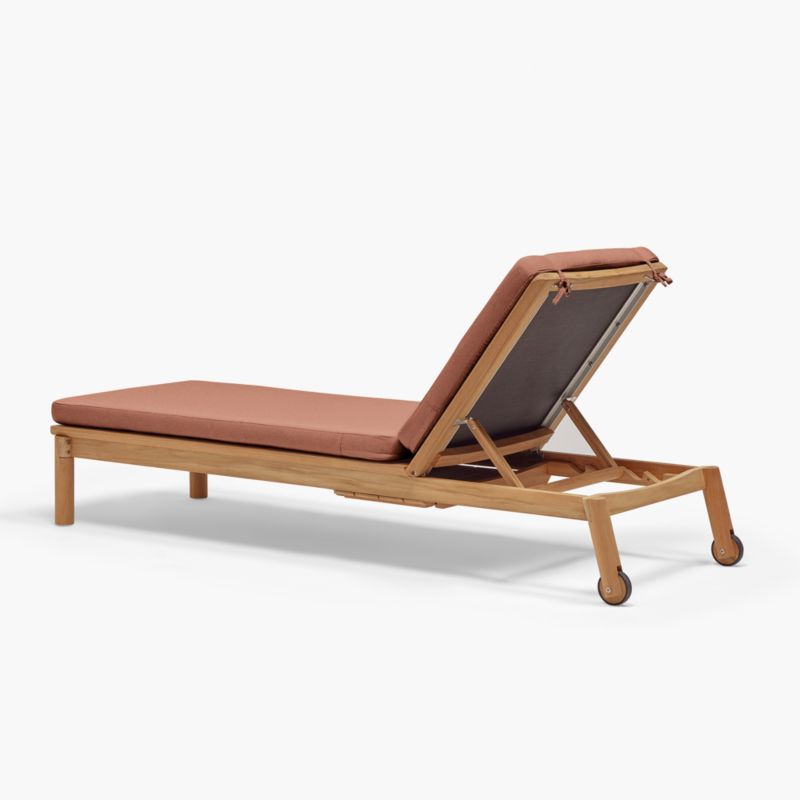 Neighbor ™ Haven Rust Outdoor Chaise Lounge - image 7 of 8