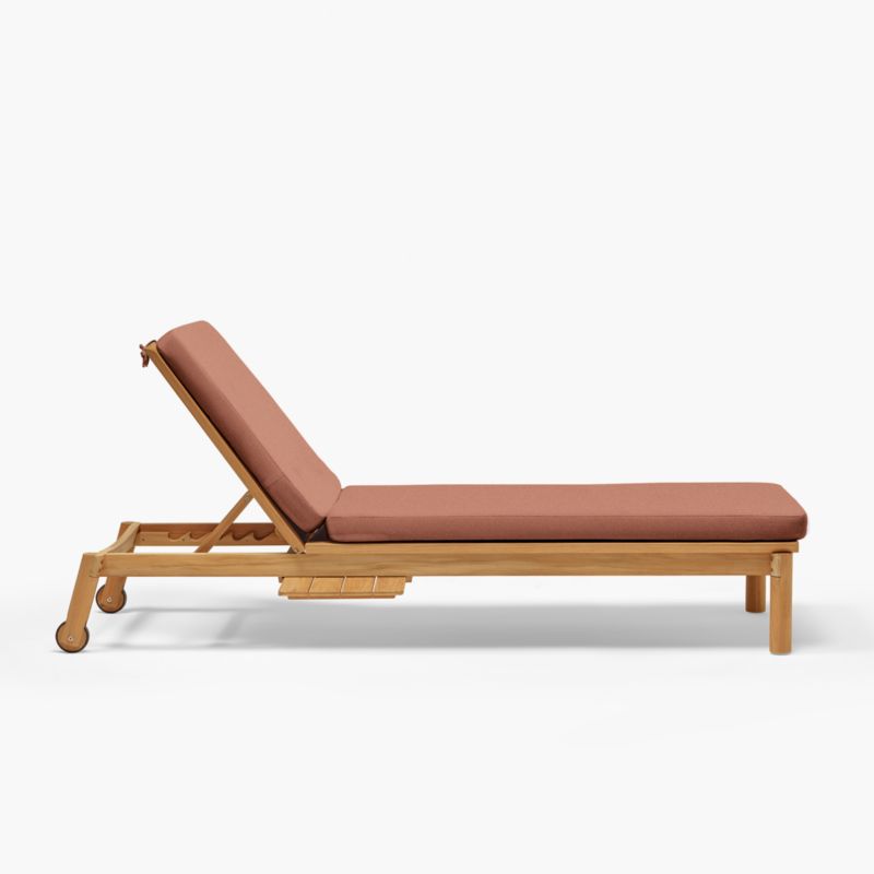 Neighbor ™ Haven Rust Outdoor Chaise Lounge - image 6 of 8