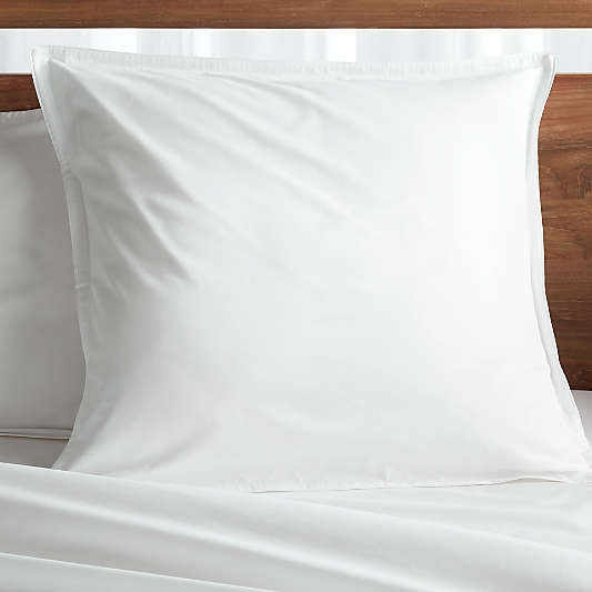 Haven Euro White Percale Pillow Sham