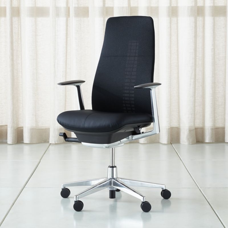 Haworth ® Black Fern ™ High Back Desk Chair - image 2 of 10