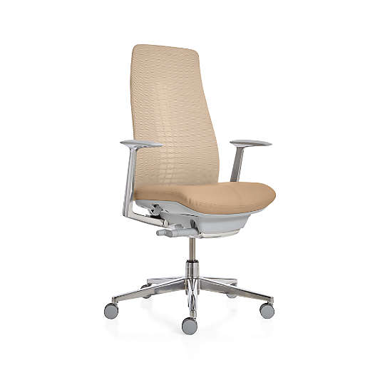 Haworth ® Buff Fern ™ High Back Desk Chair