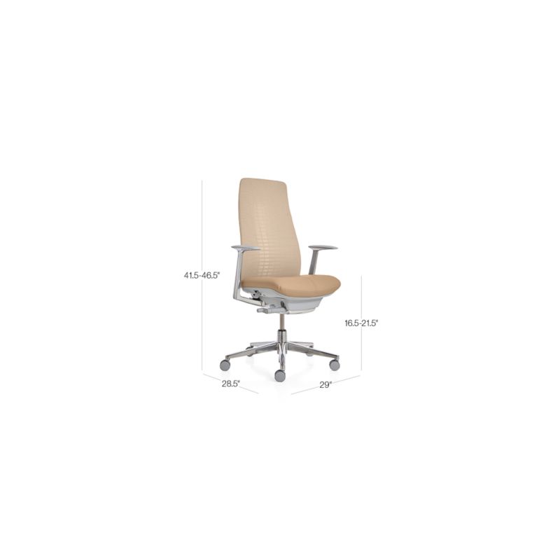 View Haworth ® Buff Fern ™ High Back Desk Chair - image 2 of 9