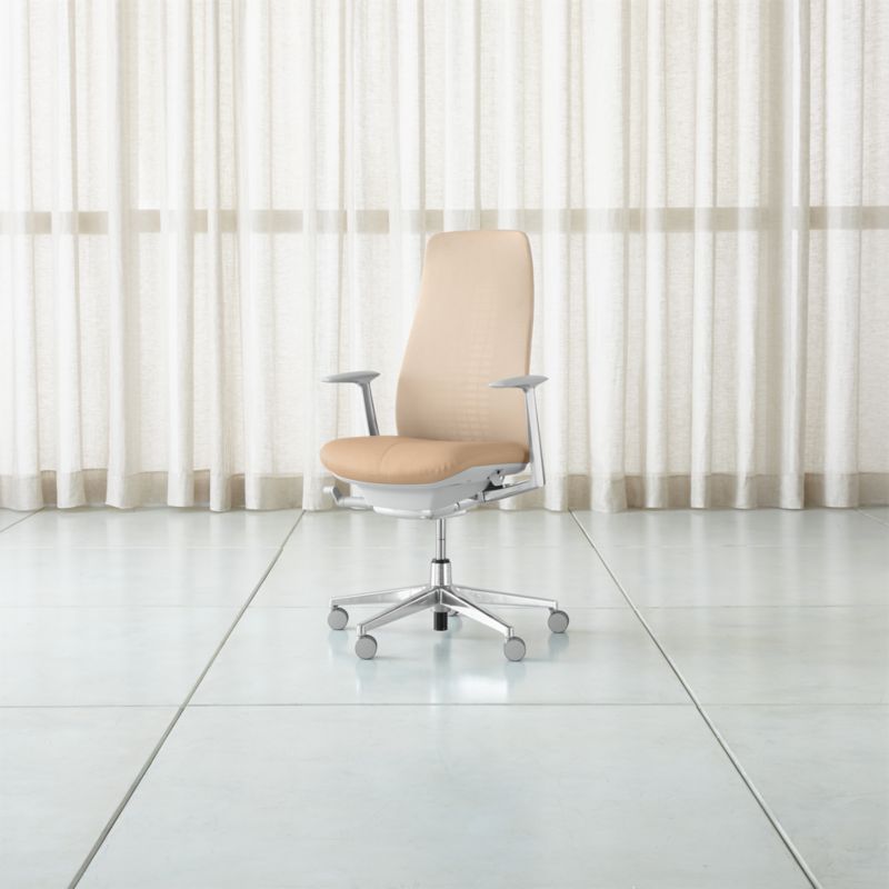 Haworth ® Buff Fern ™ High Back Desk Chair - image 3 of 9