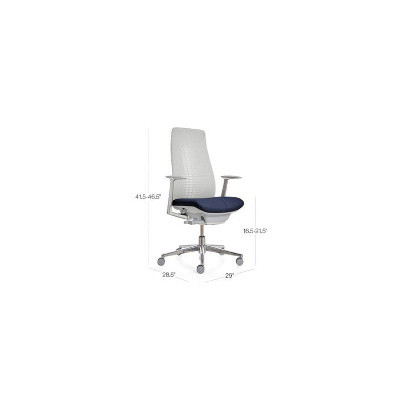 View Haworth ® Pacific Fern ™ High Back Desk Chair - image 2 of 9