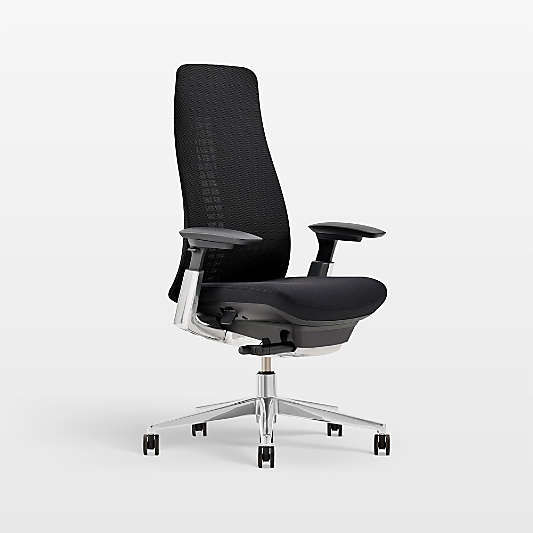 Haworth Fern Upholstered Coal Office Chair