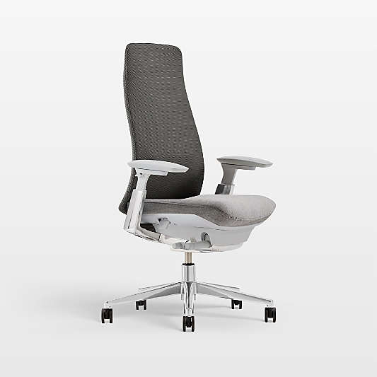 Haworth Fern Upholstered River Rock Office Chair