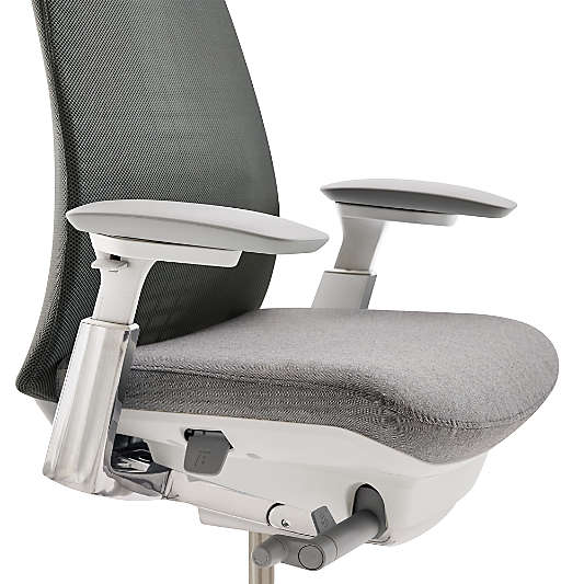 Haworth Fern Upholstered River Rock Office Chair