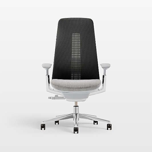 Haworth Fern Upholstered River Rock Office Chair