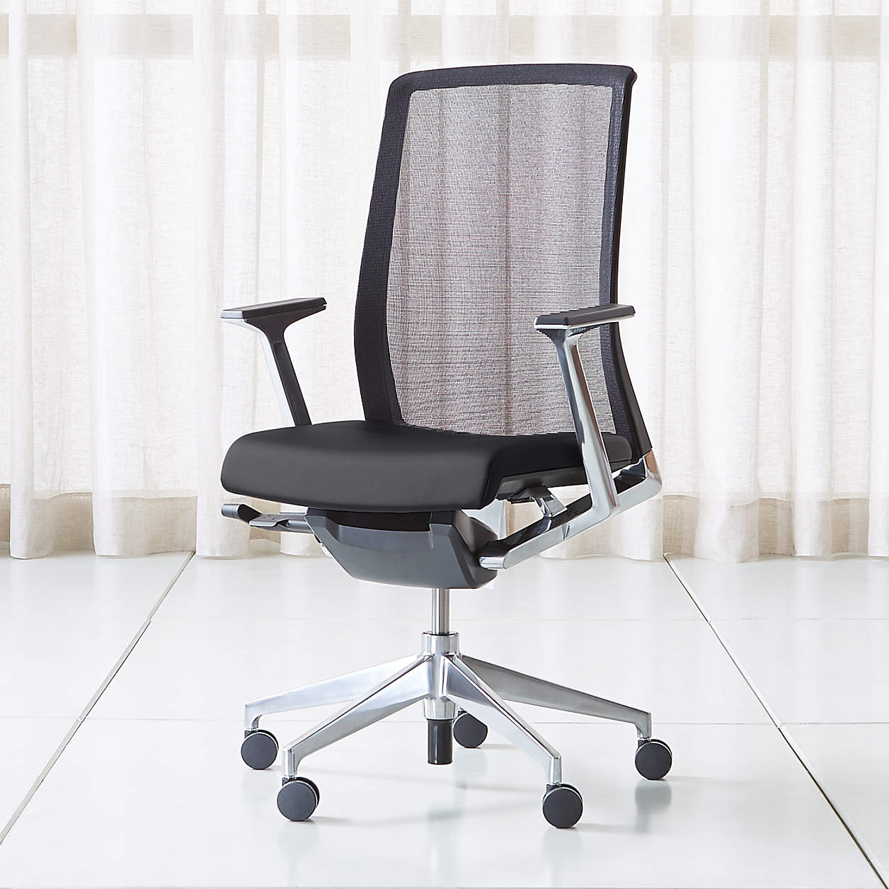 Haworth Very Mesh Back Desk Chair + Reviews Crate & Barrel
