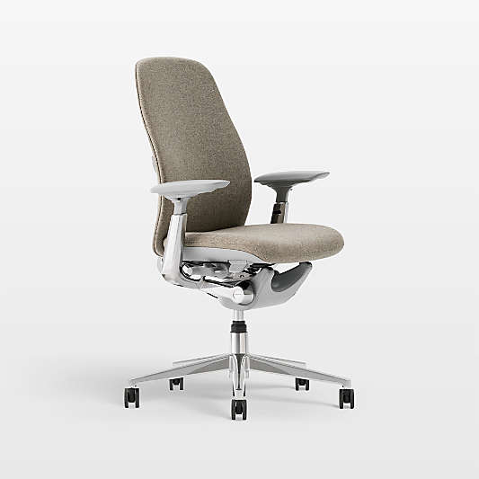 Haworth Zody Upholstered Stone Office Chair