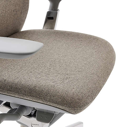 Haworth Zody Upholstered Stone Office Chair