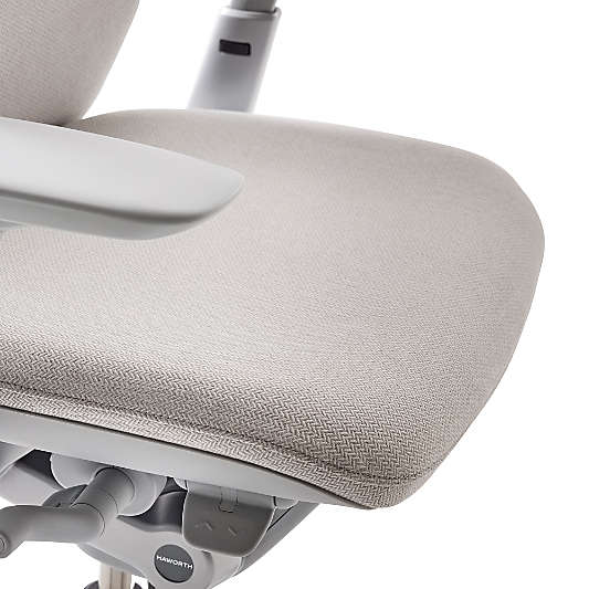 Haworth Zody Upholstered Fog Office Chair