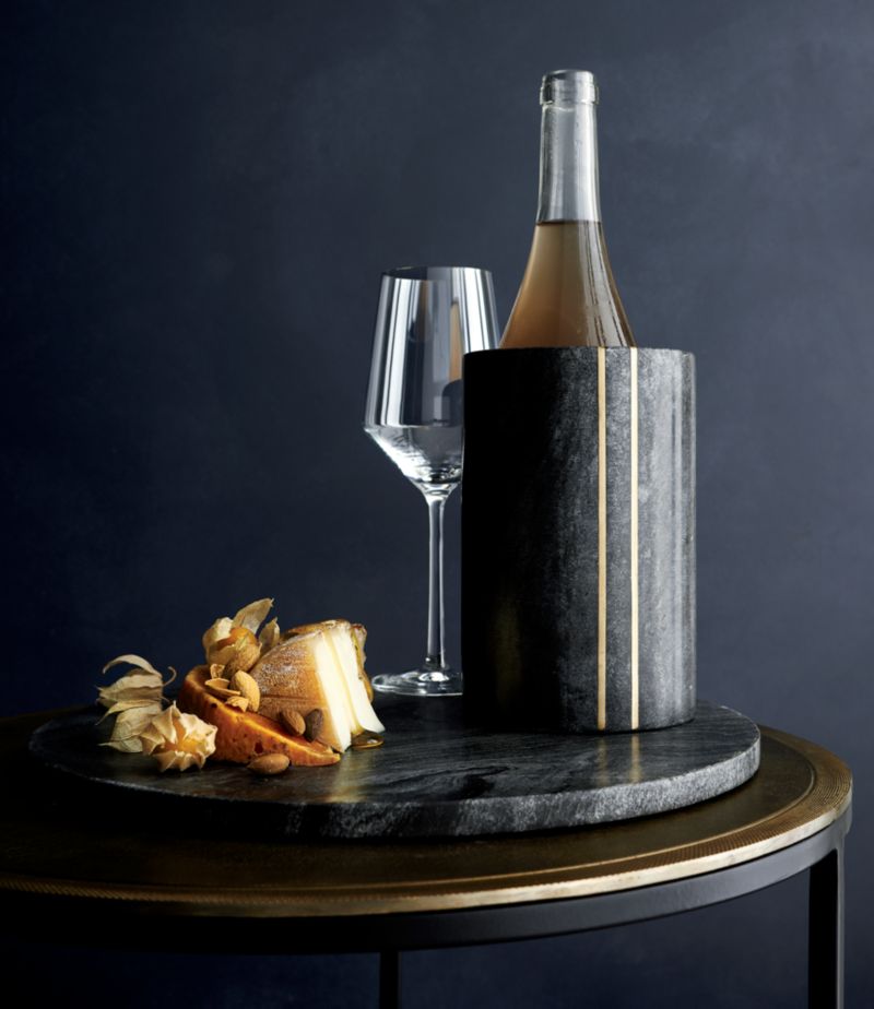 Hayes Black Marble Wine Cooler - image 1 of 15