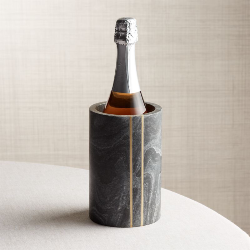 Marble Cylinder Wine Cooler - Artifacts Trading Company