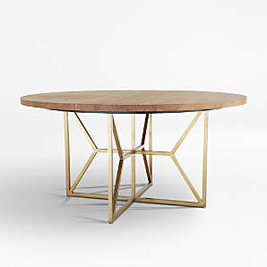 Solid Wood Dining Tables Crate And Barrel