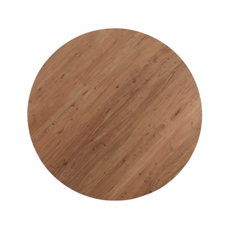 Hayes 60" Round Acacia Dining Table - image 11 of 17