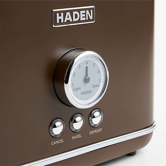 HADEN Oxford Mocha 2-Slice Toaster