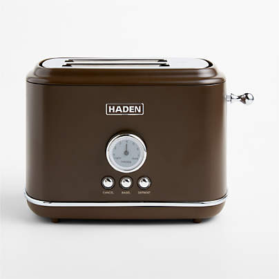 HADEN Oxford Mocha 2-Slice Toaster