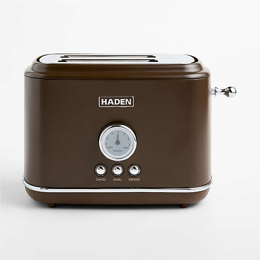 HADEN Oxford Mocha 2-Slice Toaster