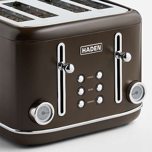 HADEN Oxford Mocha 4-Slice Toaster