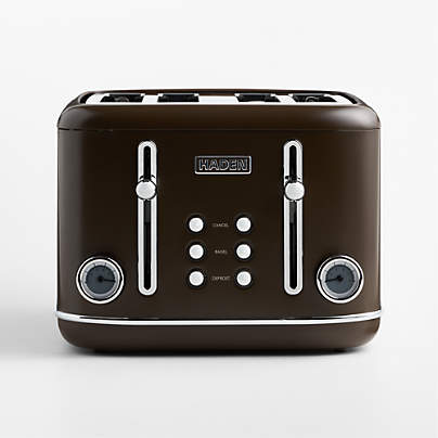 HADEN Oxford Mocha 4-Slice Toaster