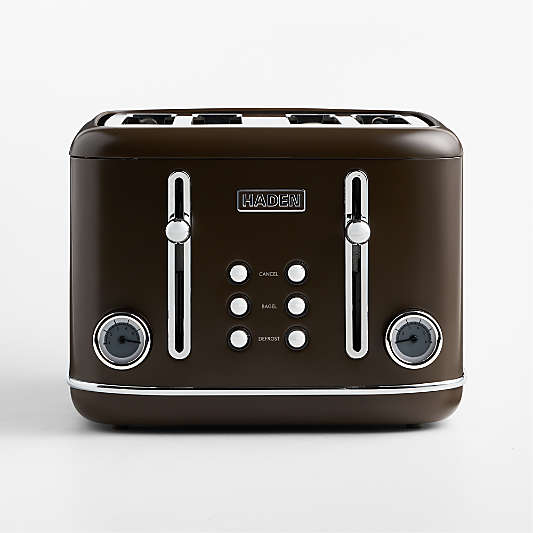 HADEN Oxford Mocha 4-Slice Toaster