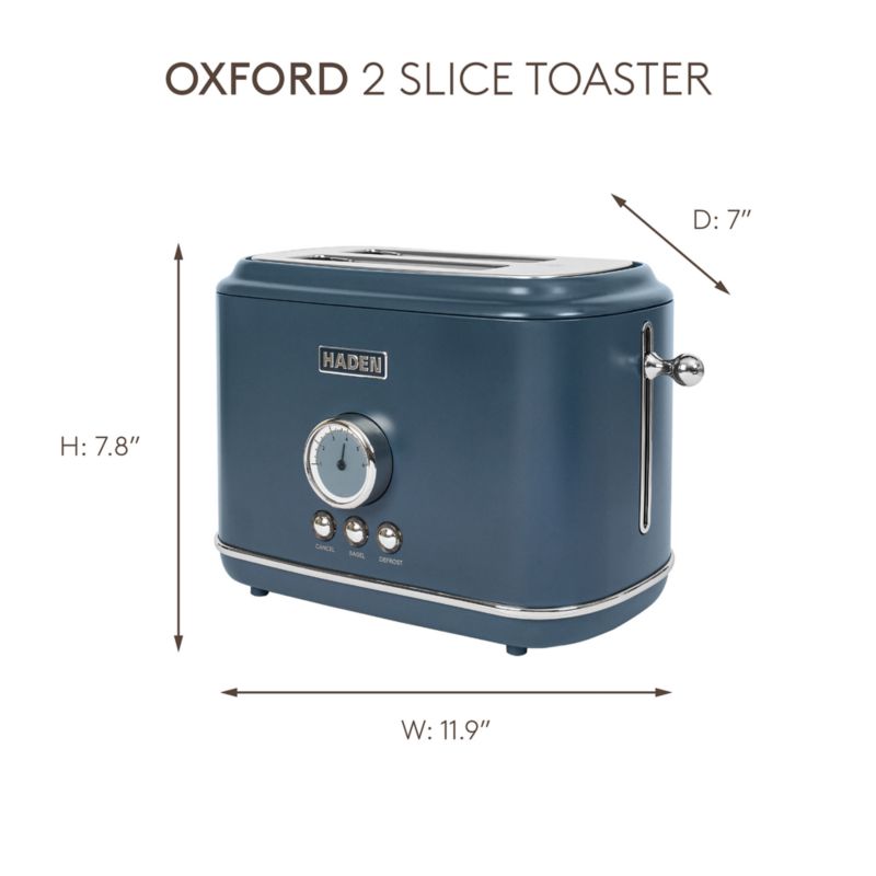 HADEN Oxford Navy 2-Slice Toaster - image 3 of 4