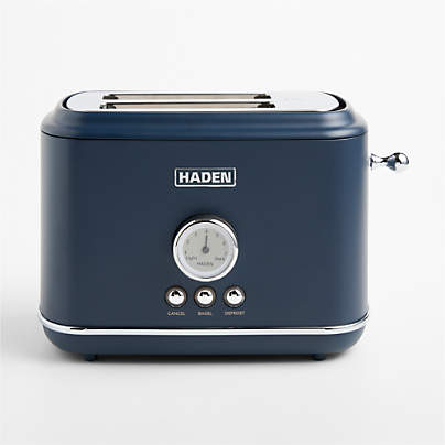HADEN Oxford Navy 2-Slice Toaster