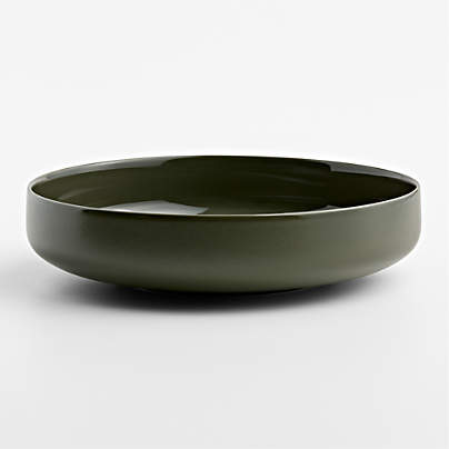 Hudson Burnt Green Stoneware Serving Bowl