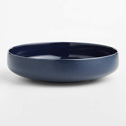 Hudson Navy Blue Stoneware Serving Bowl
