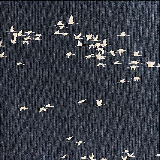 "Heading South" Blue Canvas Wall Art Print