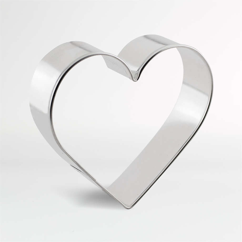 Valentines Cookie Cutters. Set of 6 Unique Heart Valentines Cookie Cutters.  Modern Designs, Four Sizes, Tons of Colors!