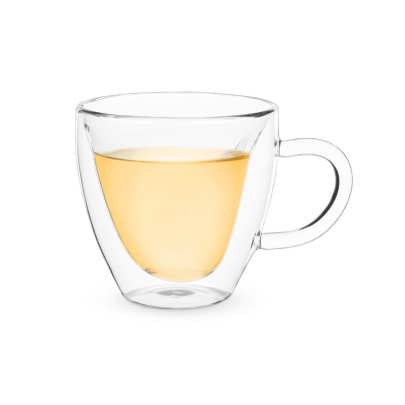 Heart 8-oz. Double Wall Glass Tea Mug - image 3 of 6