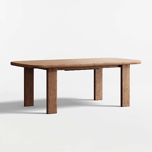 Hearth 85"-107" Oak Extendable Dining Table