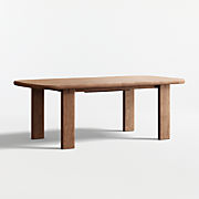 Hearth 49"-71" Oak Round Extendable Dining Table