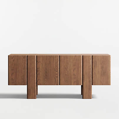 Hearth 76" Oak Credenza