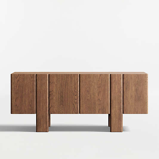 Hearth 76" Oak Credenza