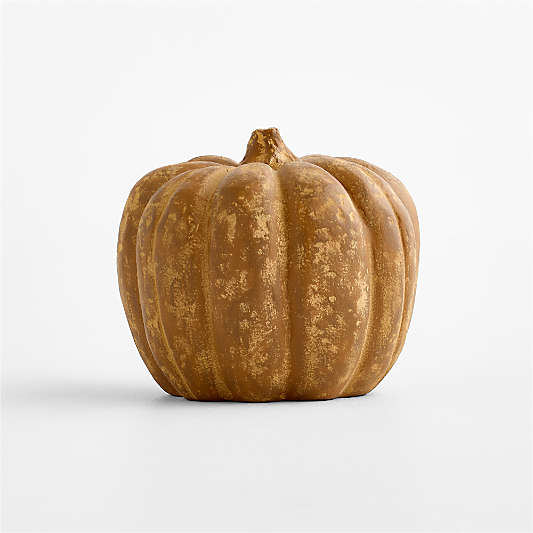 Heirloom Outdoor Small Auburn Pumpkin