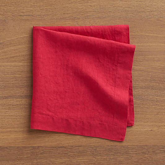 Helena Azalea Linen Napkin