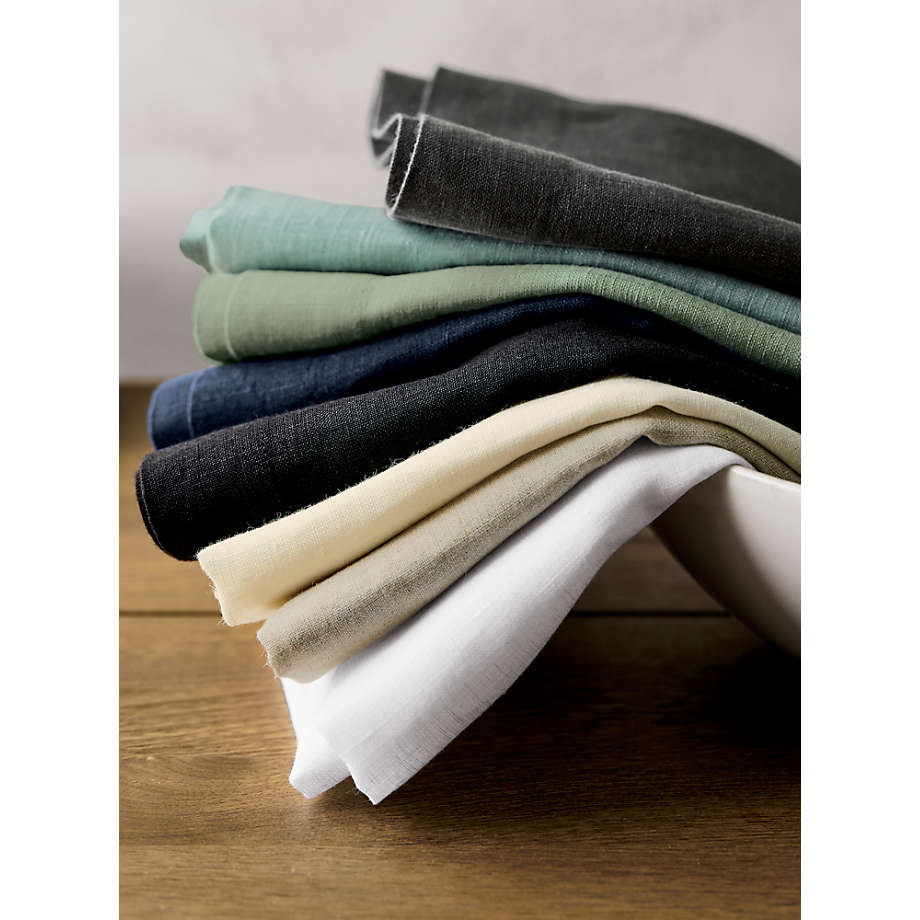 Marin Pine Green Linen Napkin, Set of 8 + Reviews