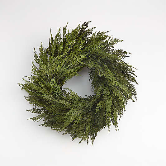 Pre-Lit Hemlock Pine Wreath