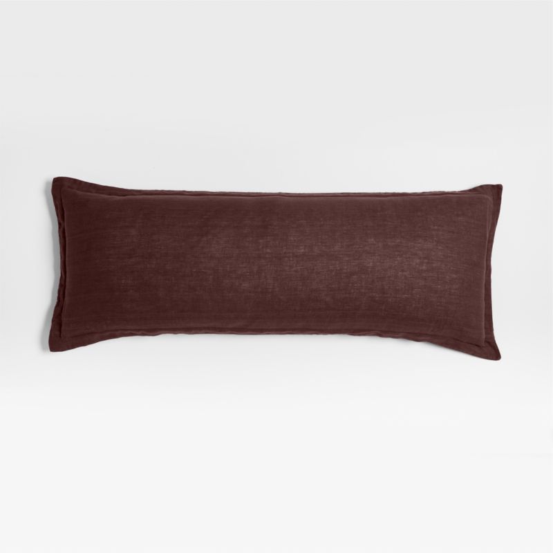 Oversized Stitched Lumbar Throw Pillow Neutral - Threshold™