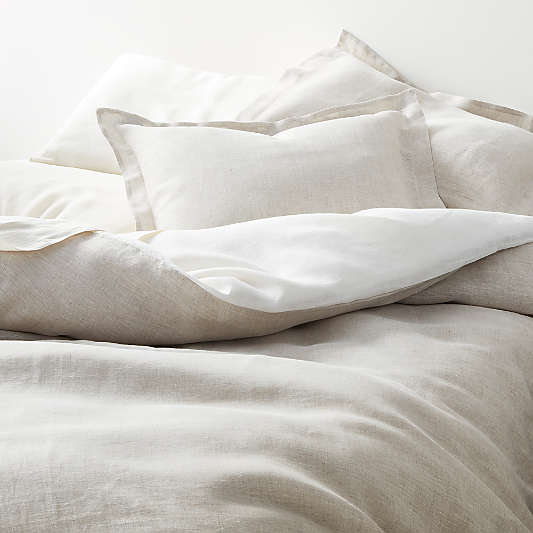Natural Hemp Fiber Duvet Covers and Pillow Shams