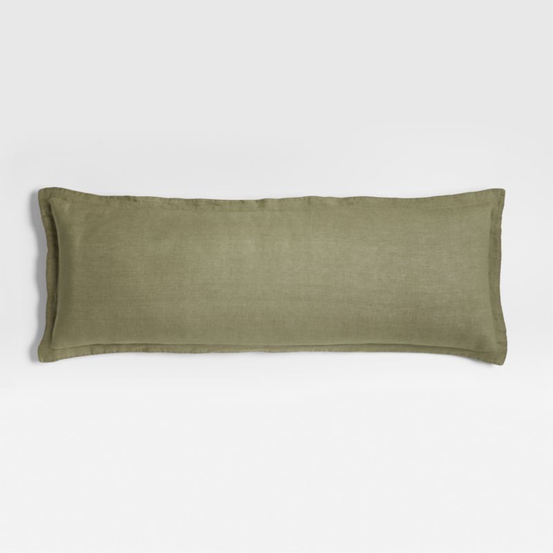 Hemp Reading nook cushion Hemp fiber in non-dyed linen fabric